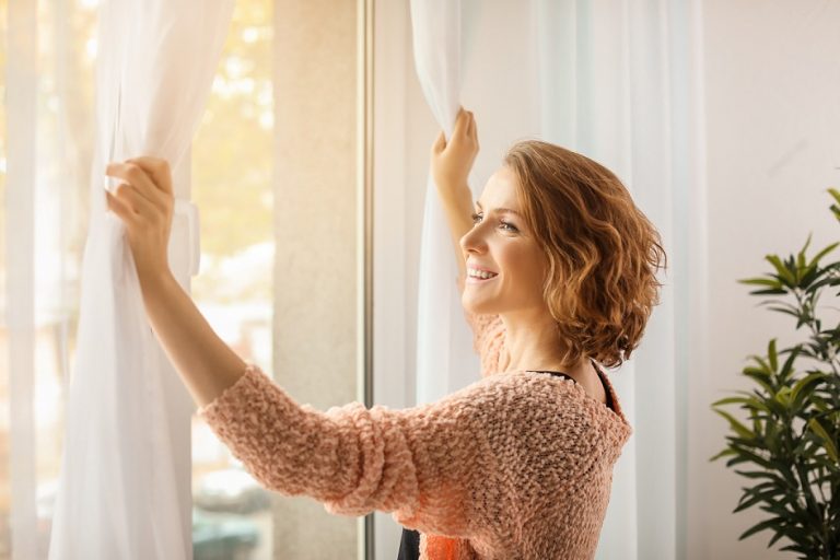 Follow these tips to wash your fabric curtains